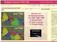 Screenshot van website