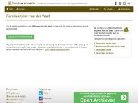 Screenshot van website