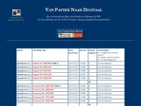 Screenshot van website