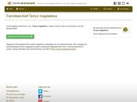 Screenshot van website