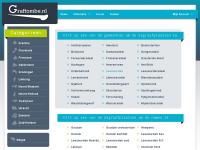 Screenshot van website