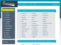 Screenshot van website