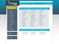 Screenshot van website