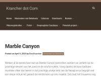 Screenshot van website