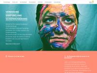 Screenshot van website