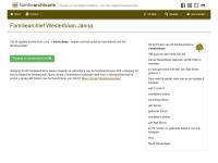 Screenshot van website