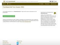 Screenshot van website