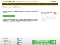 Screenshot van website