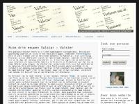 Screenshot van website