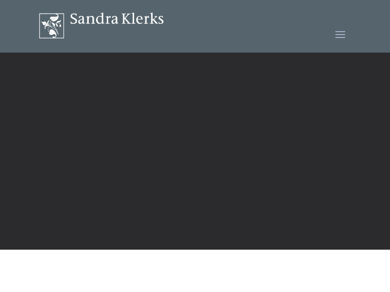 Screenshot van website