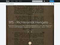 Screenshot van website