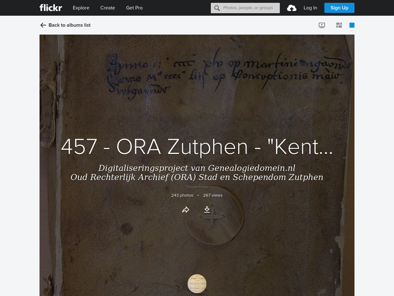 Screenshot van website