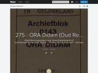 Screenshot van website