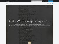 Screenshot van website