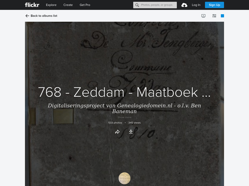 Screenshot van website