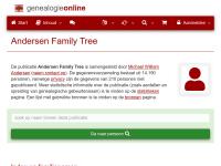 Screenshot van website