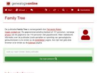 Screenshot van website