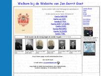 Screenshot van website