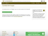 Screenshot van website