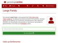 Screenshot van website