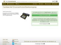 Screenshot van website