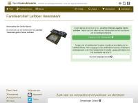 Screenshot van website