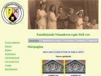 Screenshot van website