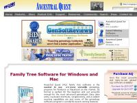 Screenshot van website