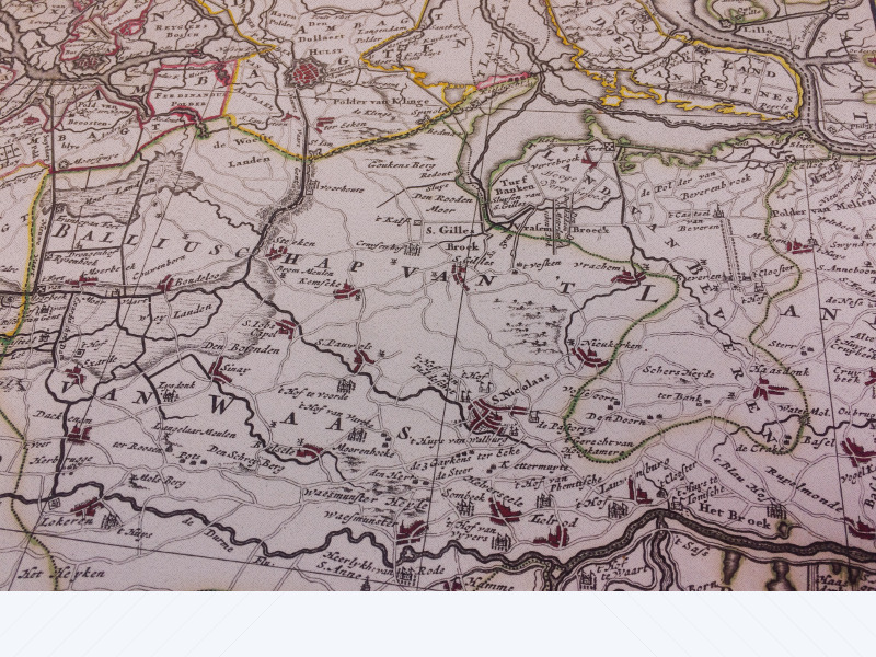 Screenshot van website