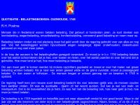 Screenshot van website