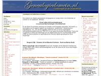 Screenshot van website