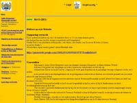 Screenshot van website