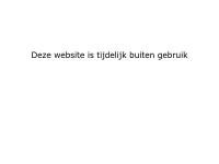 Screenshot van website