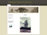 Screenshot van website