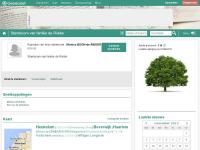 Screenshot van website